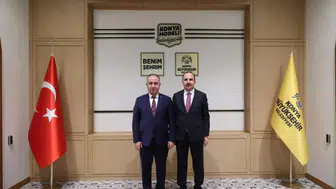 Başkan Altay Umre’ye gitti! Karaarslan ile buluştu