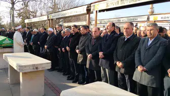 Konya Milletvekili Özboyacı'nın annesi son yolculuğuna uğurlandı