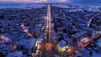 Konya'nın o ilçesi beyaza büründü: Kar yağışı etkisini artırıyor