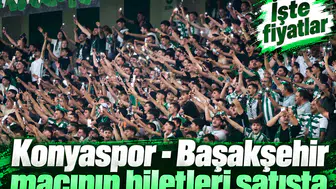 Konyaspor - Başakşehir maçının biletleri satışta! İşte fiyatlar