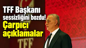 TFF Başkanı Hacıosmanoğlu sessizliğini bozdu! 30 yıllık ahlaksızlığı mal edemezsiniz