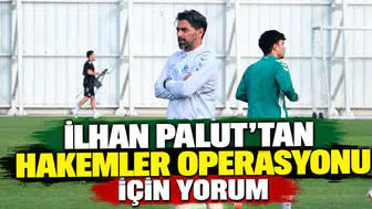 Konyaspor'da İlhan Palut'tan hakemler operasyonu için yorum