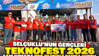 Selçuklu'nun gençleri TEKNOFEST 2026 Şanlıurfa’da projeleriyle damga vurdu