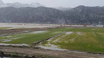 Konya'da tarım arazilerinde su baskını felaketi yaşandı!
