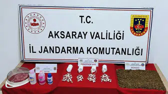 Aksaray’da büyük uyuşturucu operasyonu! Şüpheli tutuklandı
