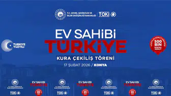 CANLI: Büyük gün geldi! Konya'da TOKİ kurası heyecanı