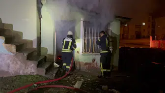 Aksaray’da müstakil ev alevlere teslim oldu!