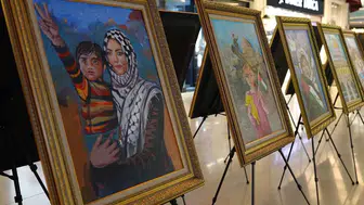 Yüreklere dokundular! Filistinli çocukların eserleri Konya’da sergilendi