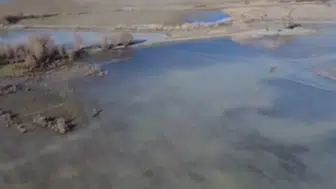 Konya’nın kuruyan gölü su tutmaya başladı