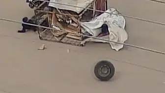 Aksaray’da korkutan kaza: Çocuğun bacağı motosikletin altında kaldı!