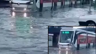 Konya’yı su mu bastı! Flaş açıklama geldi