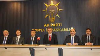 Bakan Çiftçi'den AK Parti Konya'ya ziyaret