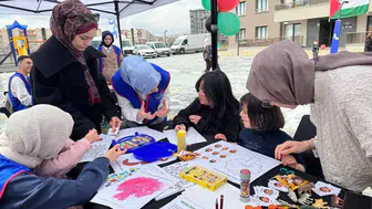 Konya’da dayanışma örneği! Filistinli çocuklar unutulmadı