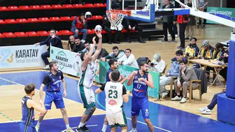 Karatay Belediyespor, çeyrek final için parkede