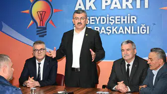 Konya Milletvekili Hasan Ekici, Seydişehir’de!