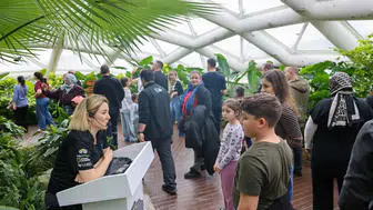 Binlerce ziyaretçi geldi! Konya’da bayram tatilinde ziyaretçi akını