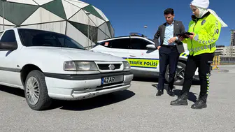 Konya’da sürücülere plaka uyarısı!
