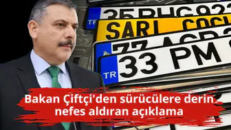 Bakan Çiftçi'den sürücülere derin nefes aldıran açıklama