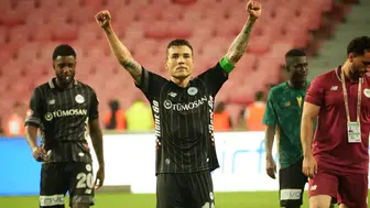Konyaspor tarihine geçen Guilherme'den herkesi ağlatan veda