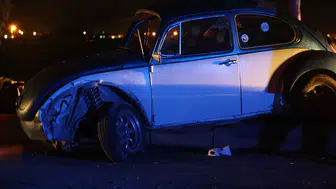 Konya'da kontrolden çıkan araç takla attı: 3 yaralı