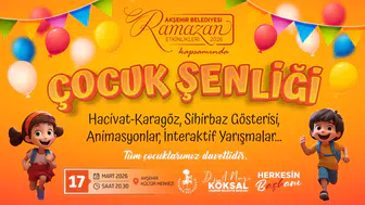 Akşehir Belediyesi’nden çocuklara bayram arifesinde unutulmaz etkinlik