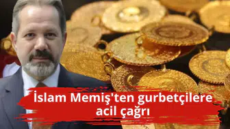 İslam Memiş'ten gurbetçilere acil çağrı