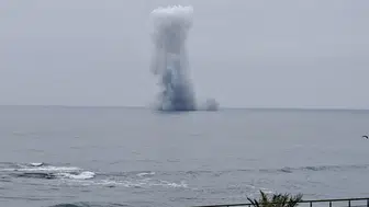 SAS ekipleri sevk edildi! Kıyıya vuran insansız deniz aracı imha edildi