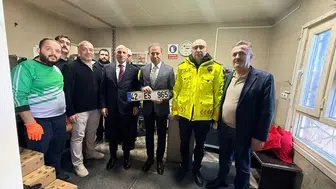 KONESOB Başkanı Karabacak'tan APP plaka bilgilendirmesi