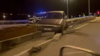 Aksaray’da ehliyetsiz genç refüje çıktı! 80 bin TL ceza kesildi