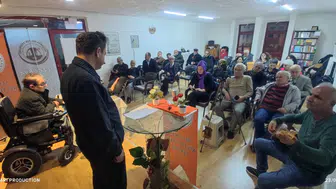 Konya’da şiir ve türkülerle bayram kutlaması