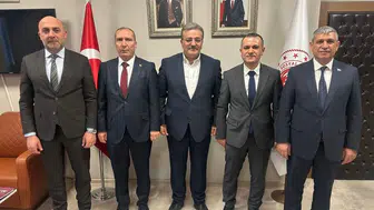 Çumra heyeti, Konyalı Bakan Yardımcısı ile görüştü