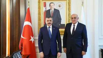 Başkan Erkoyuncu, hemşehrisi Bakan Çiftçi ile buluştu