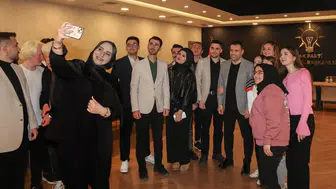 Başkan Özgökçen bu sefer üniversitelileri ağırladı