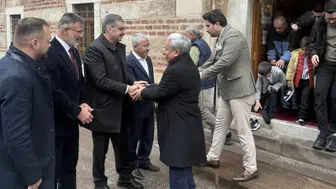 Konya Vekili Erdem, memleketinde bayramlaştı