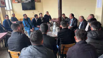 Konyalı Başkan Acar, soba başında hemşehrileriyle buluştu