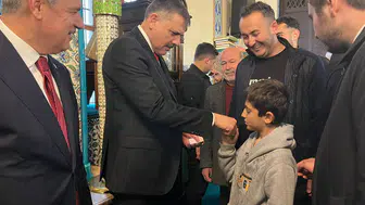 Konya'da İçişleri Bakanı Çiftçi'ye sevgi seli