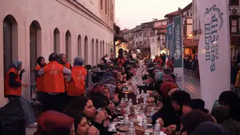 Konya’nın göbeğinde böyle sofra görülmedi! İşte o dev etkinlik