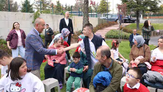 Down sendromlu bireyler 23 Nisan'ı DOSD Meram'da coşkuyla kutladı!