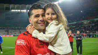 Konyasporlu Bahadır çok mutlu