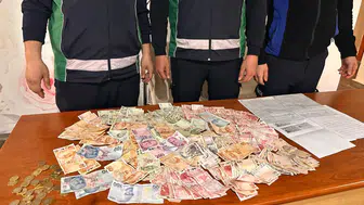 Konya’da dilencilere operasyon! 4 bin 410 TL’ye el konuldu