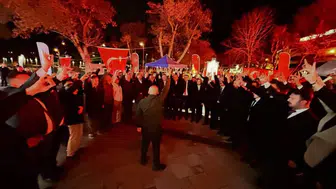 Konya’da Ülkücülerden Alparslan Türkeş’e büyük vefa