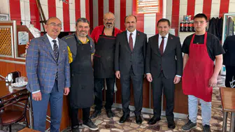 Konya’da dikkat çeken ziyaret: Başkanlar vatandaşla buluştu