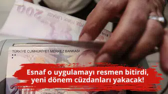 Esnaf o uygulamayı resmen bitirdi, yeni dönem cüzdanları yakacak!