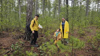 Beyşehir’de doğa tutkunlarından lezzet ve yürüyüş dolu gün