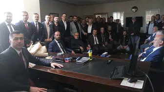 Konya’da yeni seçilen başkan ilk olarak o isimleri ağırladı