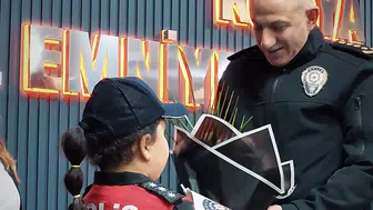 Konyalı çocuklar Müdür Yüksek ile bukuştu