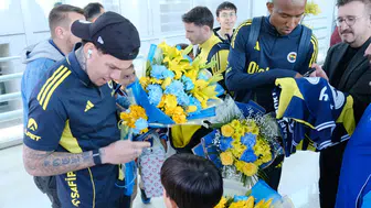 Fenerbahçe kafilesi Konya'ya geldi