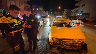 Alkollü sürücü Karaman’da kavşağı tehlikeye soktu