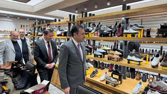 Konya ayakkabıda zirvede! İki başkan yerinde inceledi