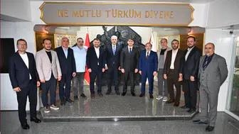 Konya Gazeteciler Cemiyeti’nden yeni Emniyet Müdürü Koç’a ziyaret